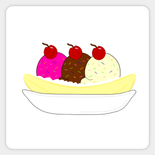 BANANA Split Sticker